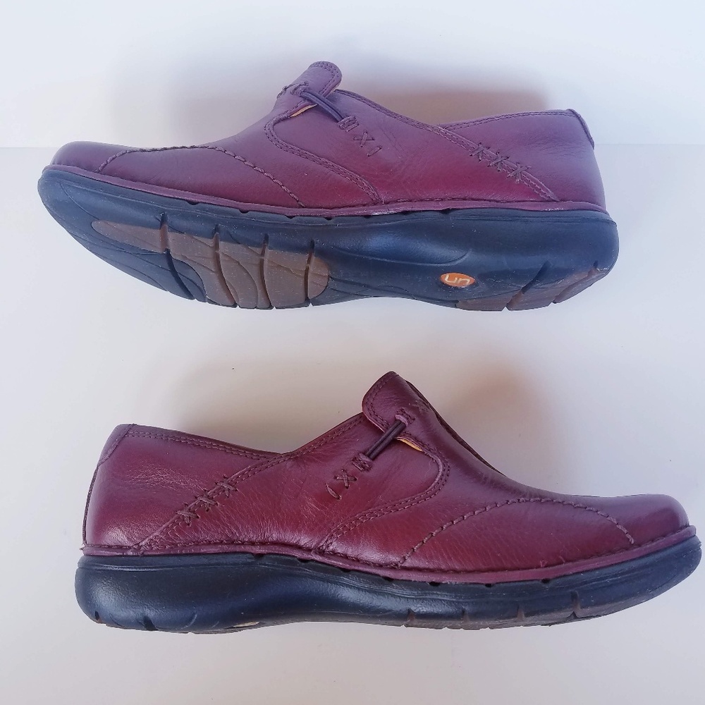 Clarks Unstructured Unloop Casual Leather Slipon - image 3